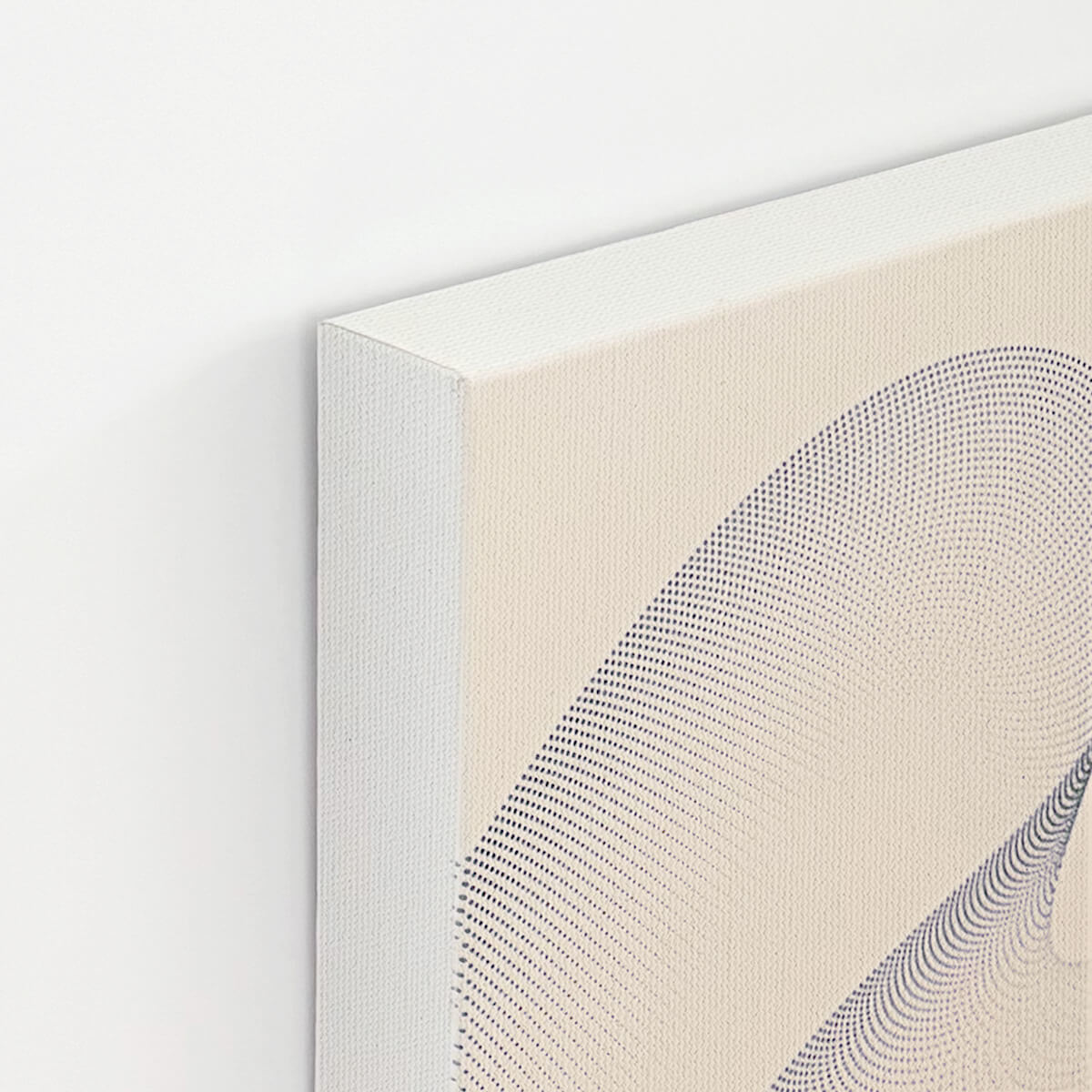 Dot Wave_blue/ivory