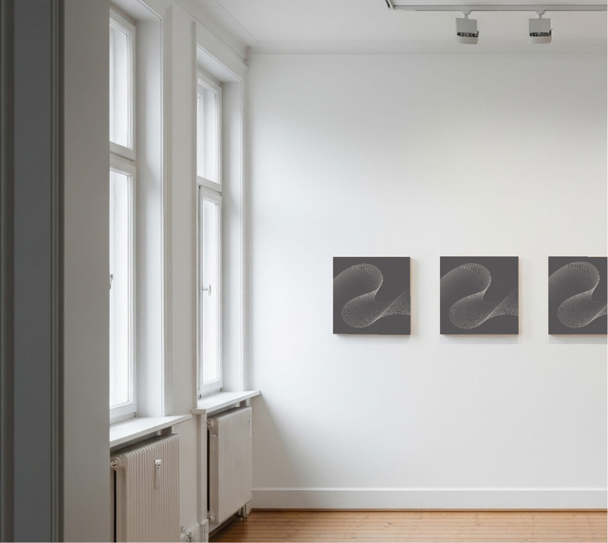 Dot Wave_ivory/dark-gray