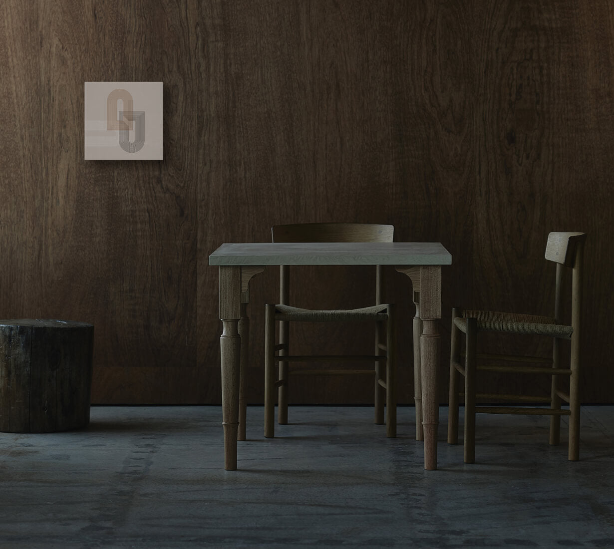 Parallel lines_beige