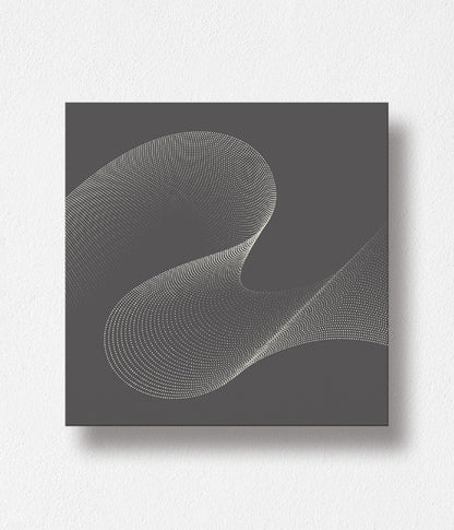 Dot Wave_ivory/dark-gray