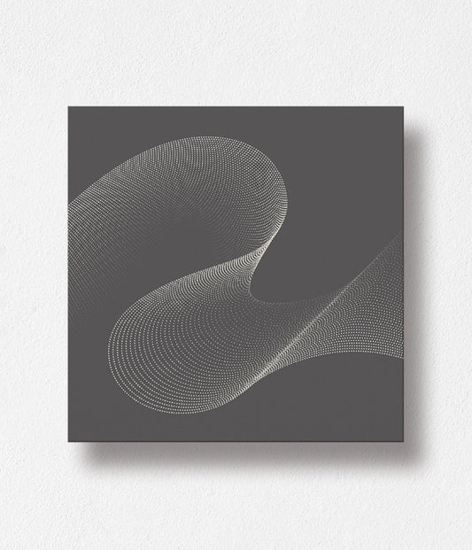 Dot Wave_ivory/dark-gray