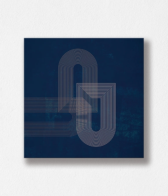 Parallel lines_blue